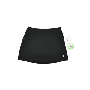 Prince Girls Tennis Match Core Skort Mini Solid Black Wicking Size S (8-9) NEW